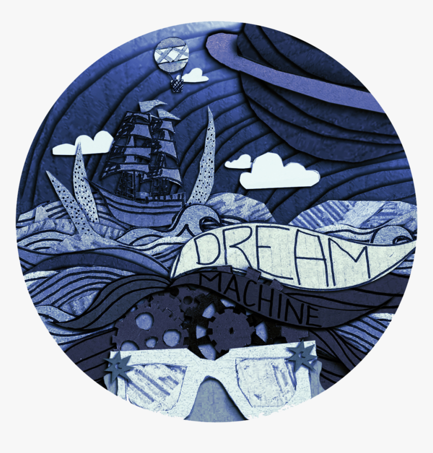 Dreammachine-blue, HD Png Download