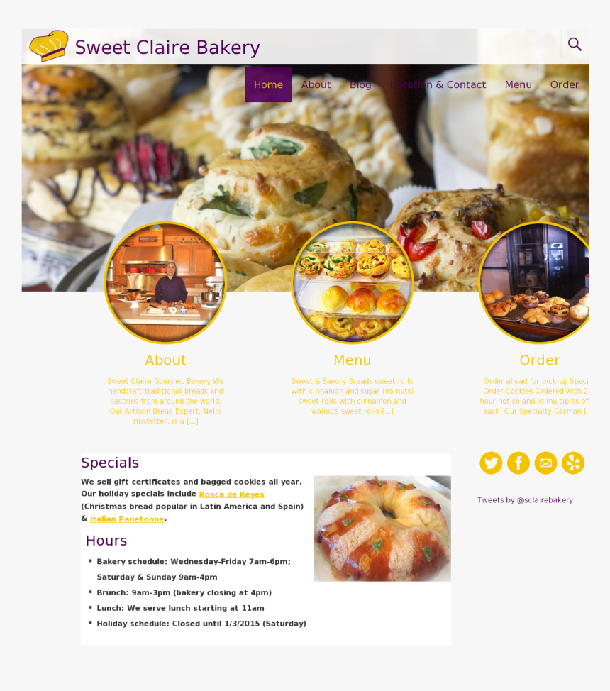 Sweet Claire Gourmet Bakery Competitors, Revenue And - Pastry, HD Png Download