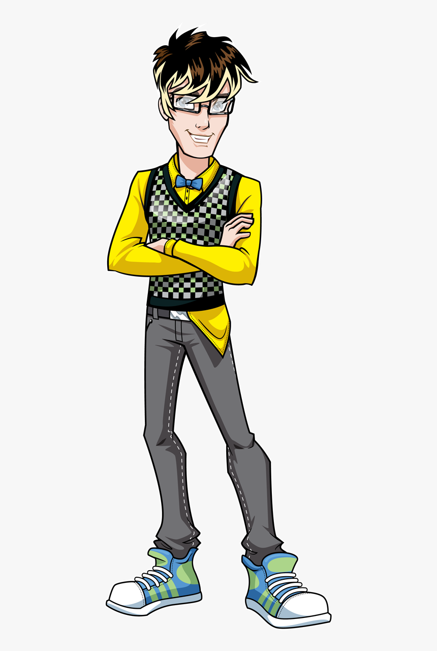 Crest - Jackson Hyde Monster High, HD Png Download
