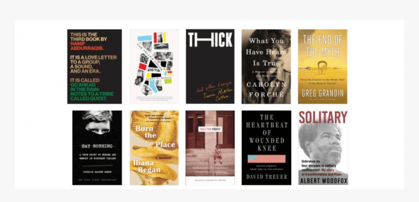 2019 National Book Awards Longlist For Nonfiction - National Book Award 2019, HD Png Download