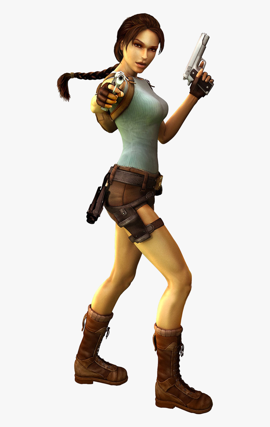 Lara Croft Classic - Tomb Raider Anniversary Lara Croft, HD Png Download