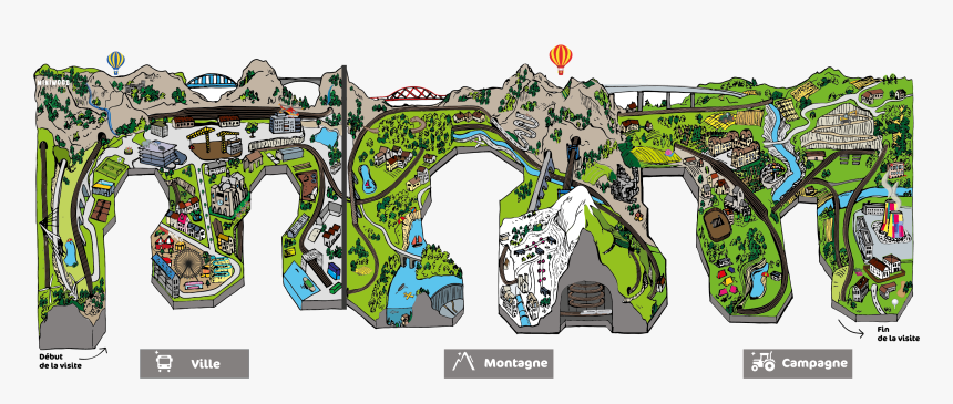Transparent Walkway Png - Mini World Map Lyon, Png Download