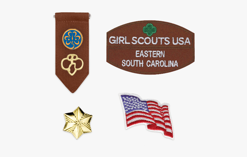 Scouts Brownie Flag Badges, HD Png Download