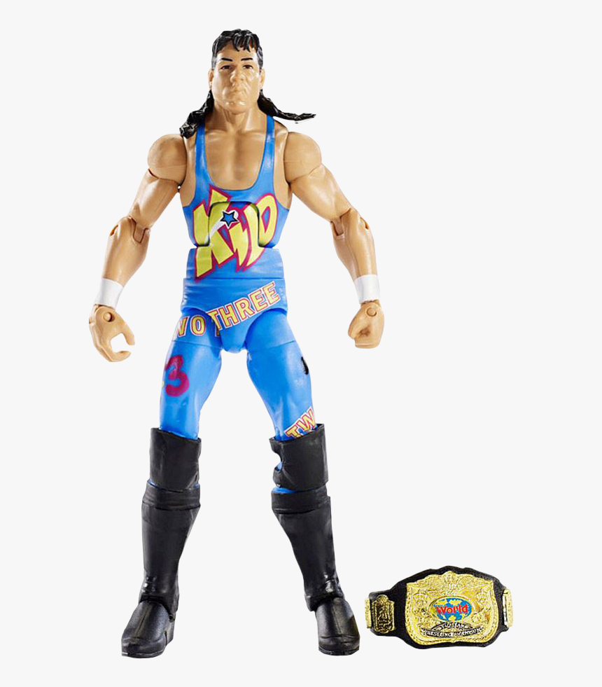1 2 3 Kid Elite Collection 6” Action Figure - Transparent Wwe Action Figure Png, Png Download