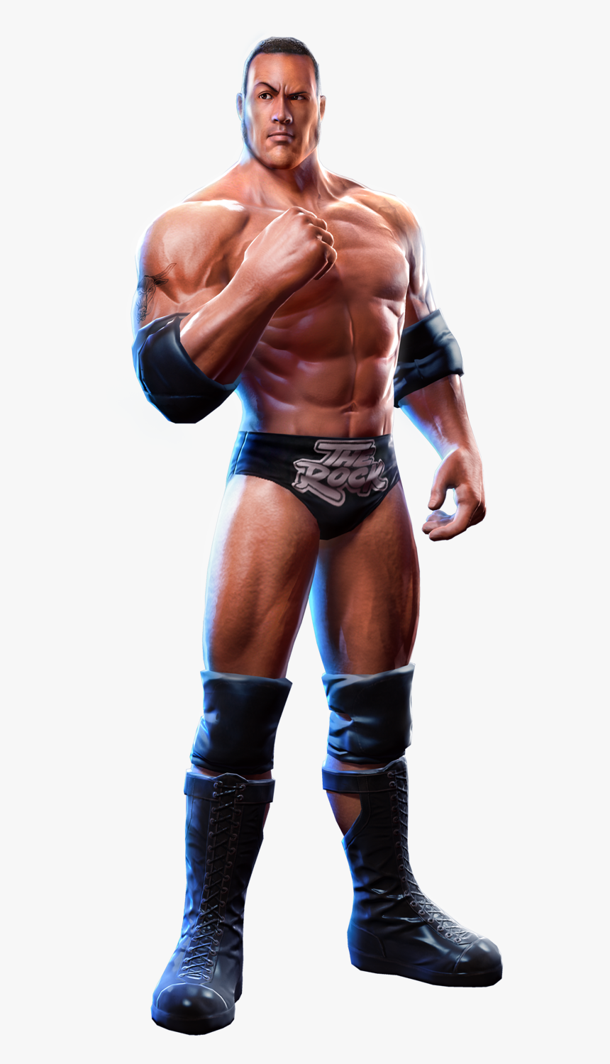 Wrestlers Clipart Wrestling Match - Rock All Stars Wwe, HD Png Download