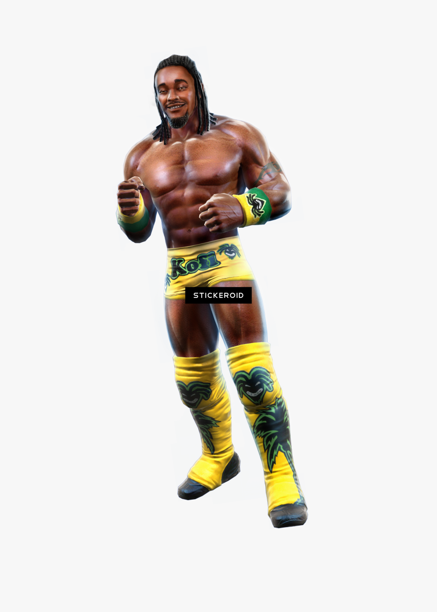 Kofi Kingston Wrestler Wwe - Wwe Pc Game Kofi Kingston, HD Png Download