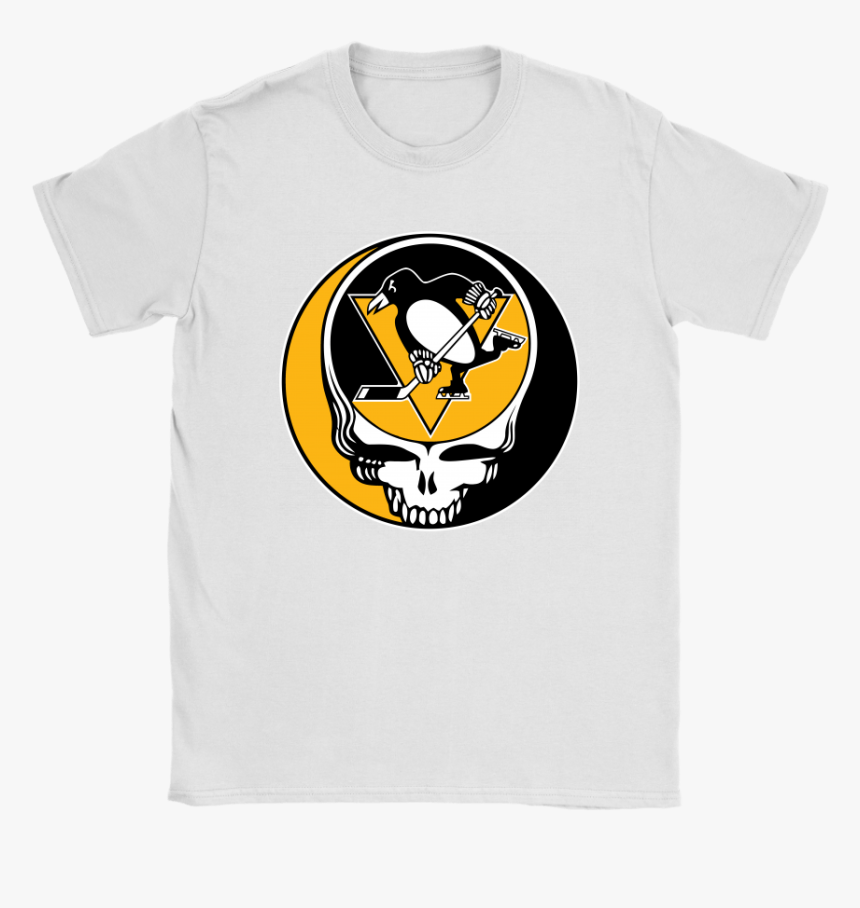 Nhl Team Pittsburgh Penguins X Grateful Dead Logo Band - Steal Your Face, HD Png Download