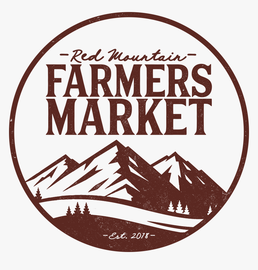 Red Mountain Farmer S Market Logo - Skytower, HD Png Download