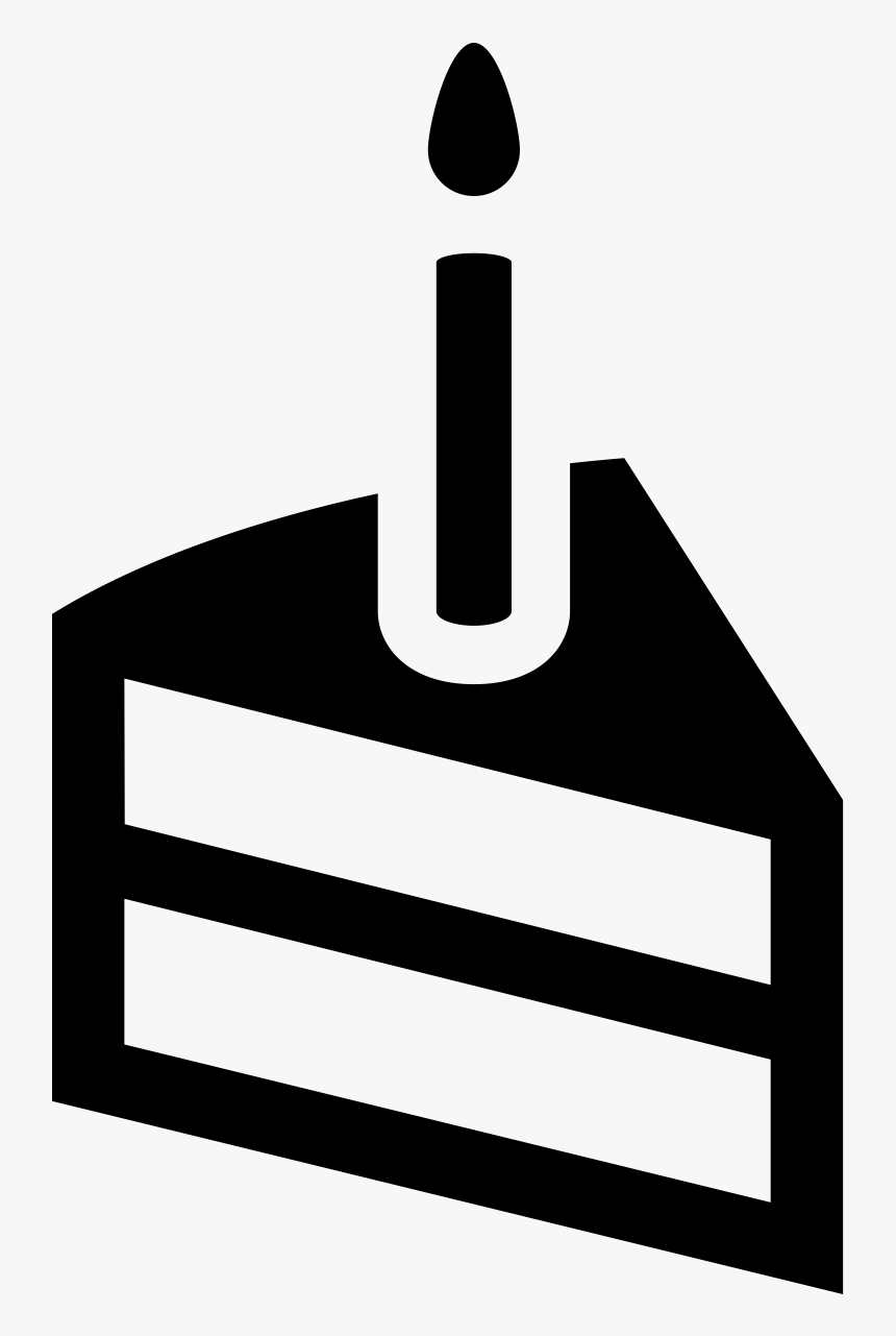 Birthday Cake Icon, HD Png Download