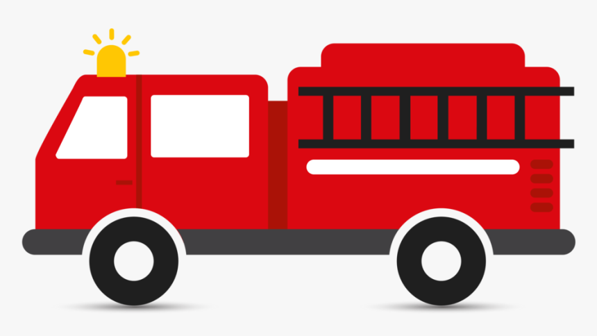Engine - Firefighter Car Png, Transparent Png