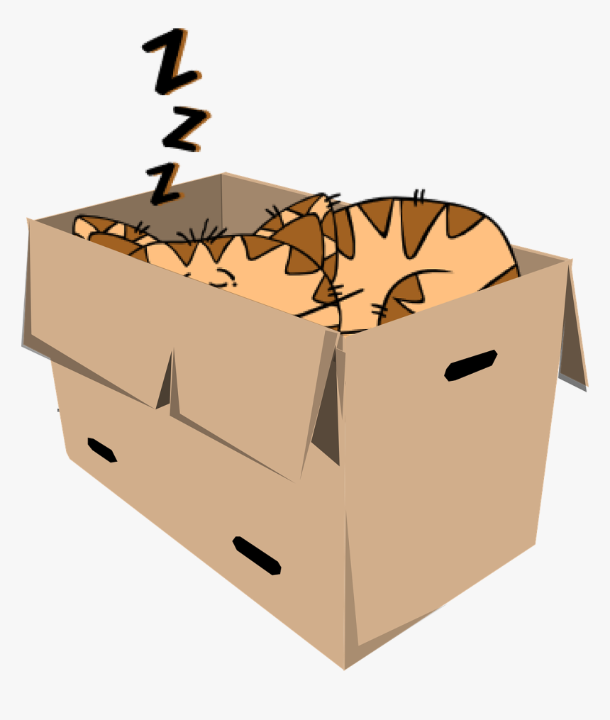 Clipart Cat Sleeping, HD Png Download