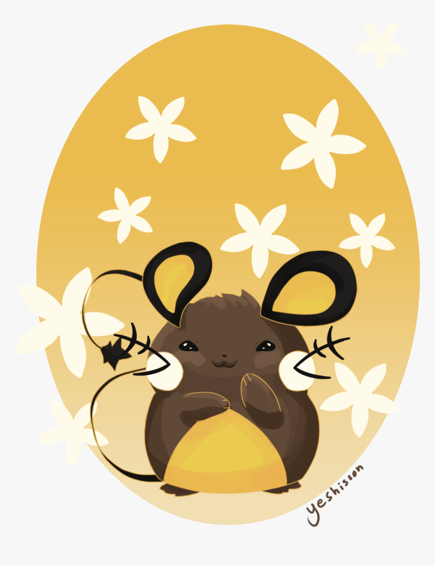 I M So Tired But Here S A Shiny Dedenne Anyway , Png - Cartoon, Transparent Png