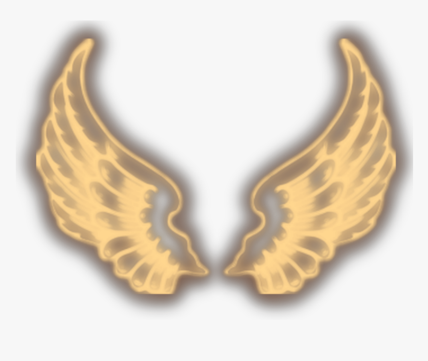 #yellow #wings #neon - Transparent Neon Wings Png, Png Download