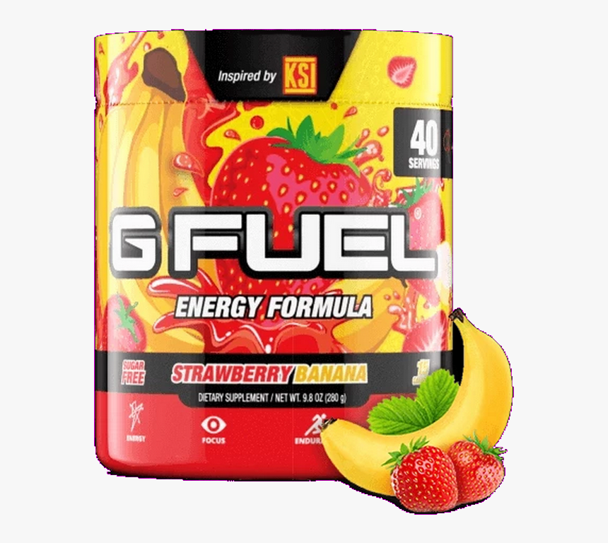 Gfuel Strawberry Banana, HD Png Download