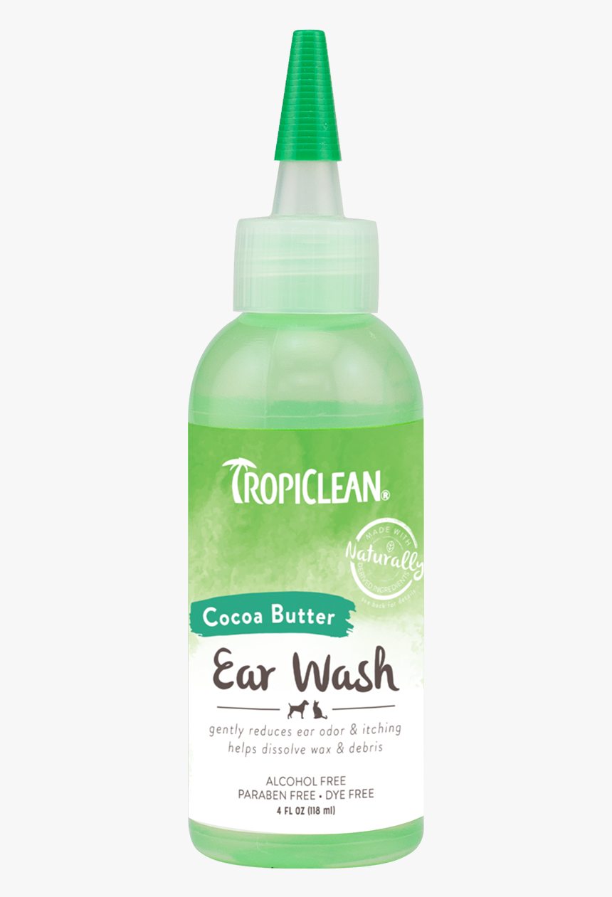 Tropiclean Cocoa Butter Ear Wash For Dogs And Cats - Tropiclean Ear Wash, HD Png Download