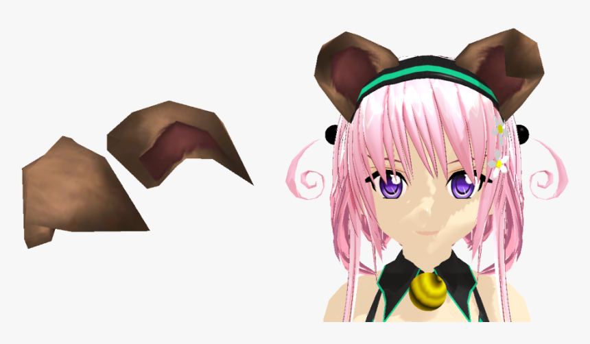 Dog Ear Png - Mmd Dl Floppy Ears, Transparent Png