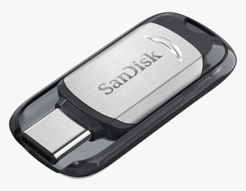Sandisk Ultra Usb Type-c Flash Drive - Sandisk Ultra Usb Type C 128 Gb, HD Png Download