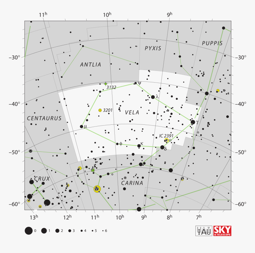 Vela, Hd Png Download , Png Download - Constellation, Transparent Png