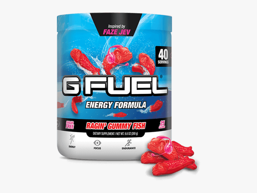 Ragin - Gfuel Ragin Gummy Fish, HD Png Download