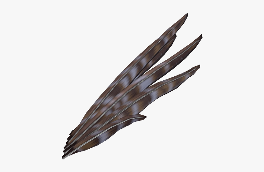 Roadrunner Tail - Throwing Knife, HD Png Download