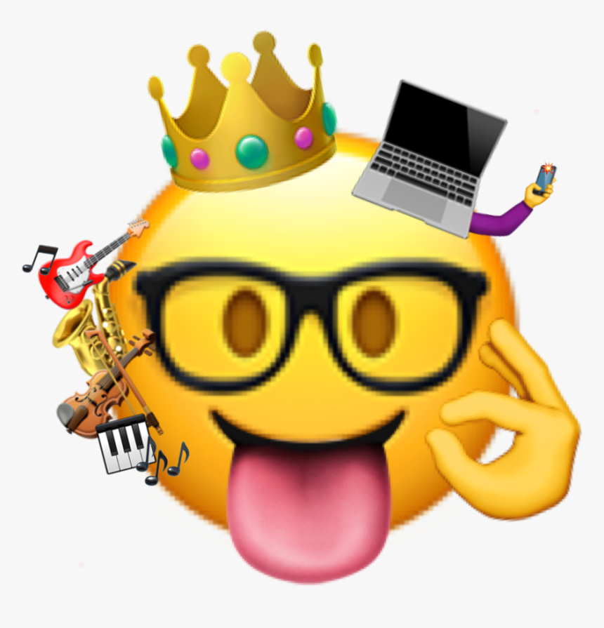 Nerd Emoji Png, Transparent Png