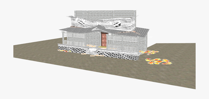 Download Zip Archive - Monster House House Model, HD Png Download