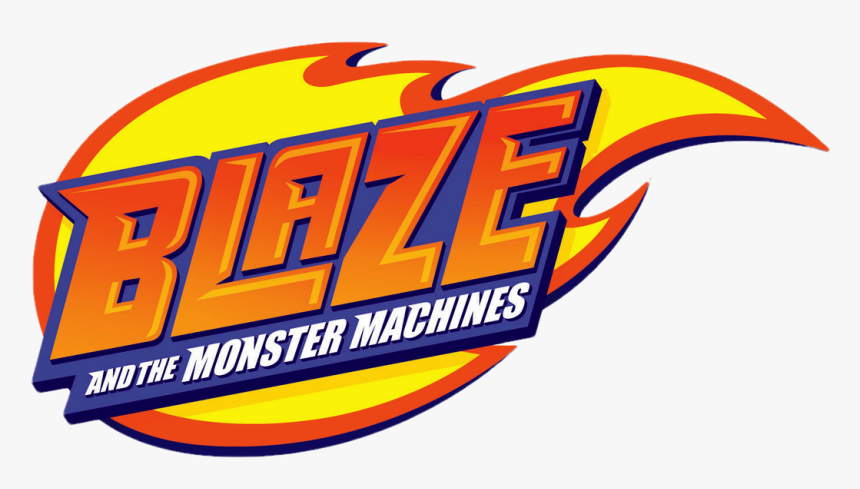 Blaze And The Monster Machines Png - Blaze Monster Machine Font, Transparent Png