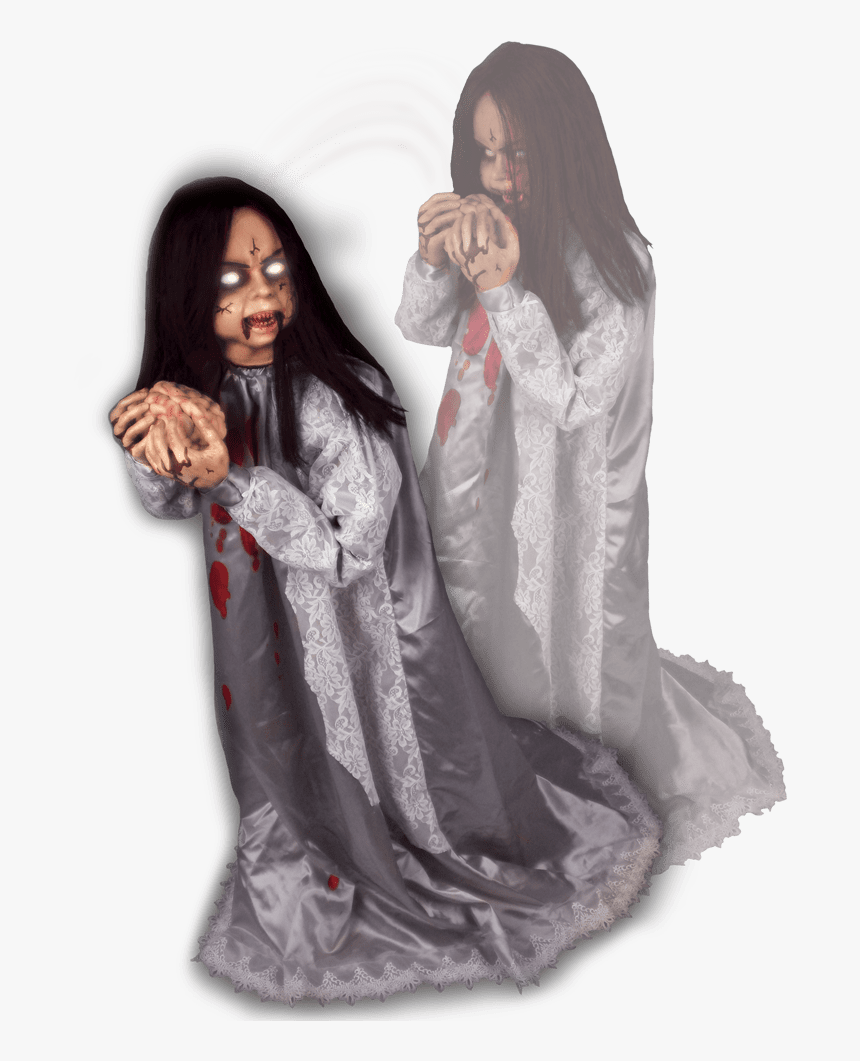 Spirit Halloween Zombie Girl - Zombie Girl Halloween Girl Png, Transparent Png