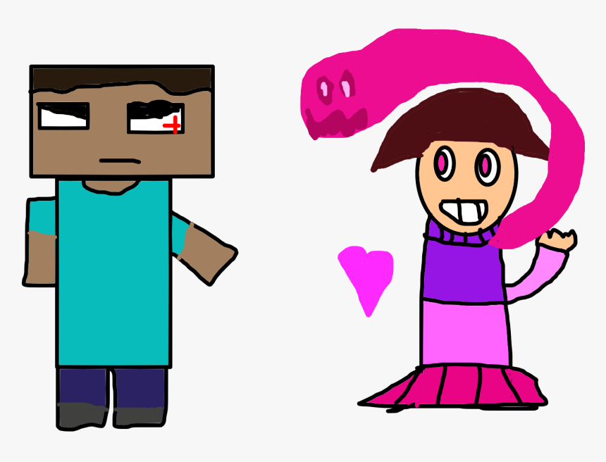 Herobrine Vs Betty - Herobrine, HD Png Download
