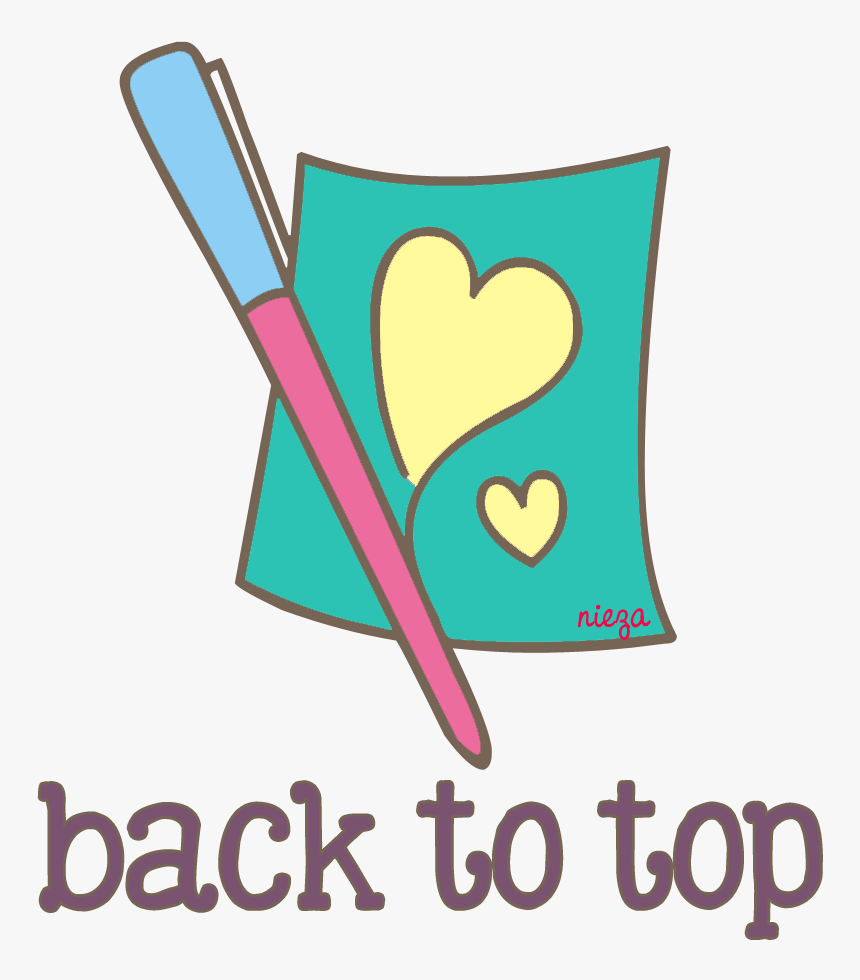 Cute Back To Top Button - Cute Back Button Png, Transparent Png