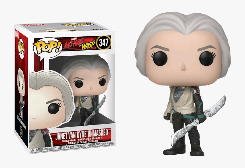 Janet Van Dyne Unmasked Funko, HD Png Download