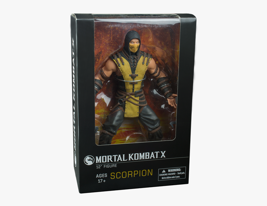 Scorpion Mortal Kombat Action Figure 2018, HD Png Download