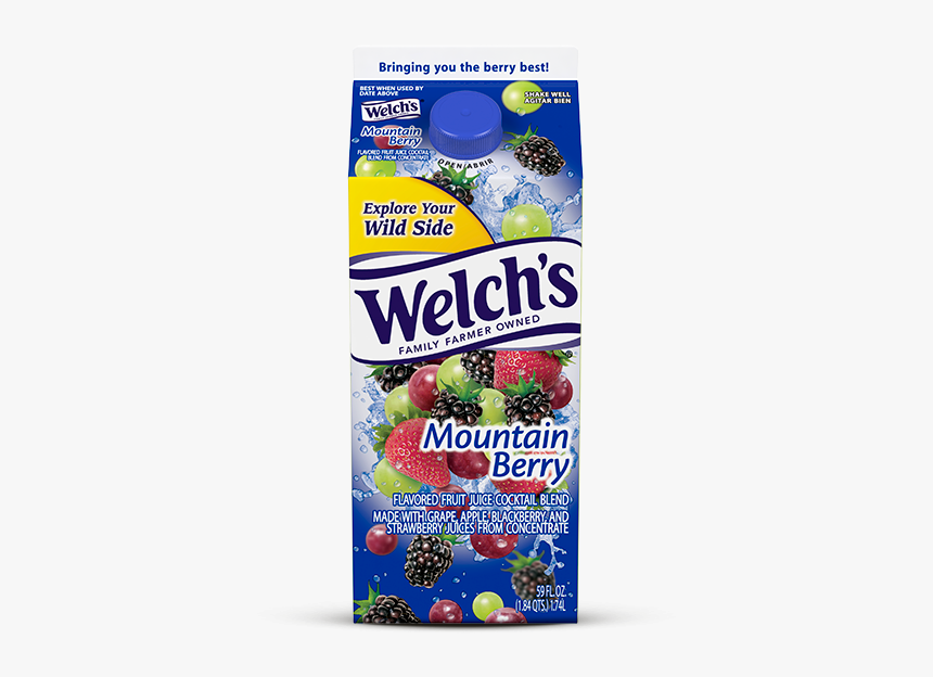 Thumbnail - Welch's Mountain Berry Juice, HD Png Download