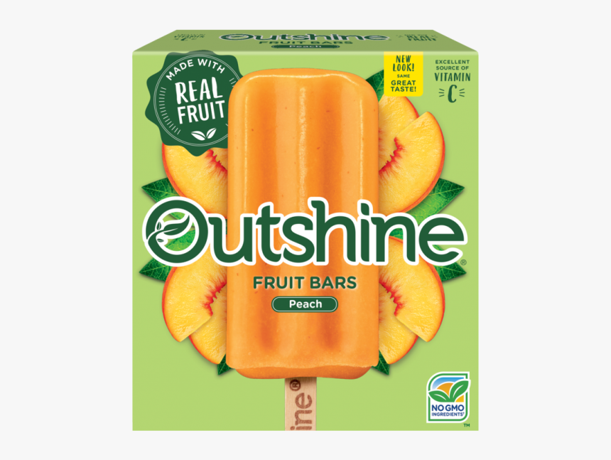 Peach Outshine Bars, HD Png Download