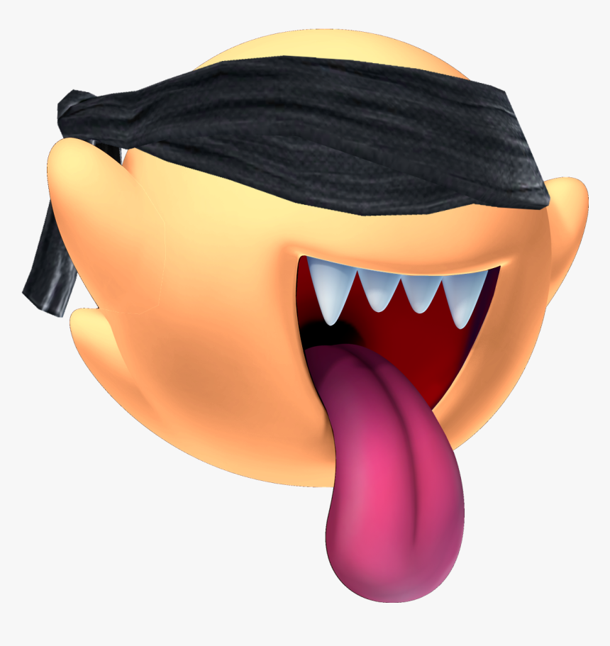 Bmbr Boo Artwork 6 Blindfold Boo - Mario Characters Boo, HD Png Download
