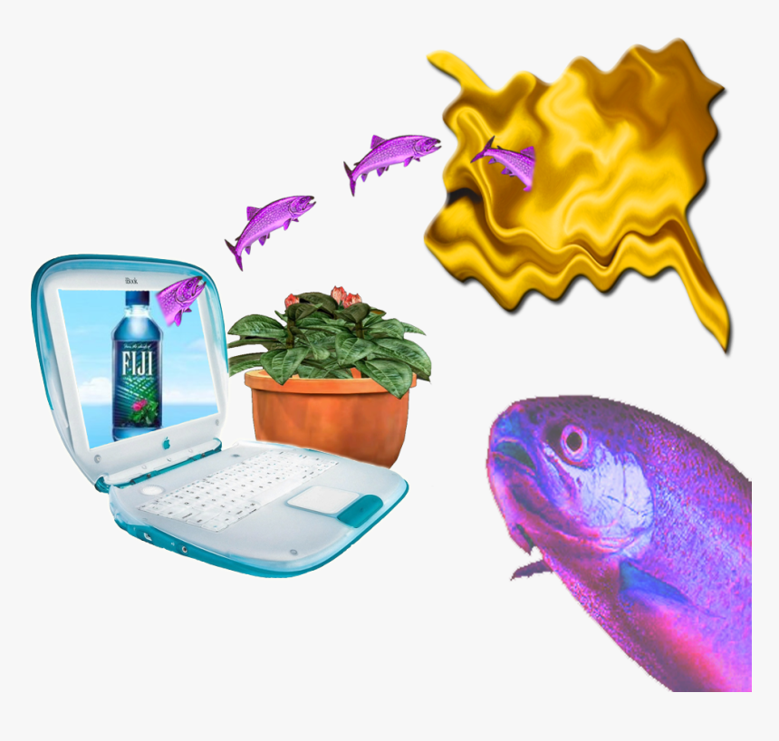 Vaporwave, Cool Pictures, Cyberpunk, Waves, Beach Waves,, HD Png Download