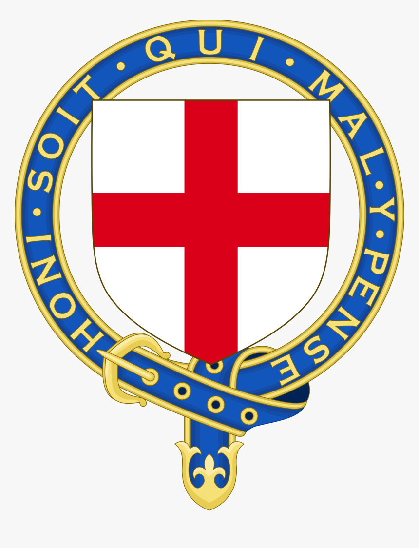 Transparent Crossed Sword Clipart - Order Of The Garter Crest, HD Png Download