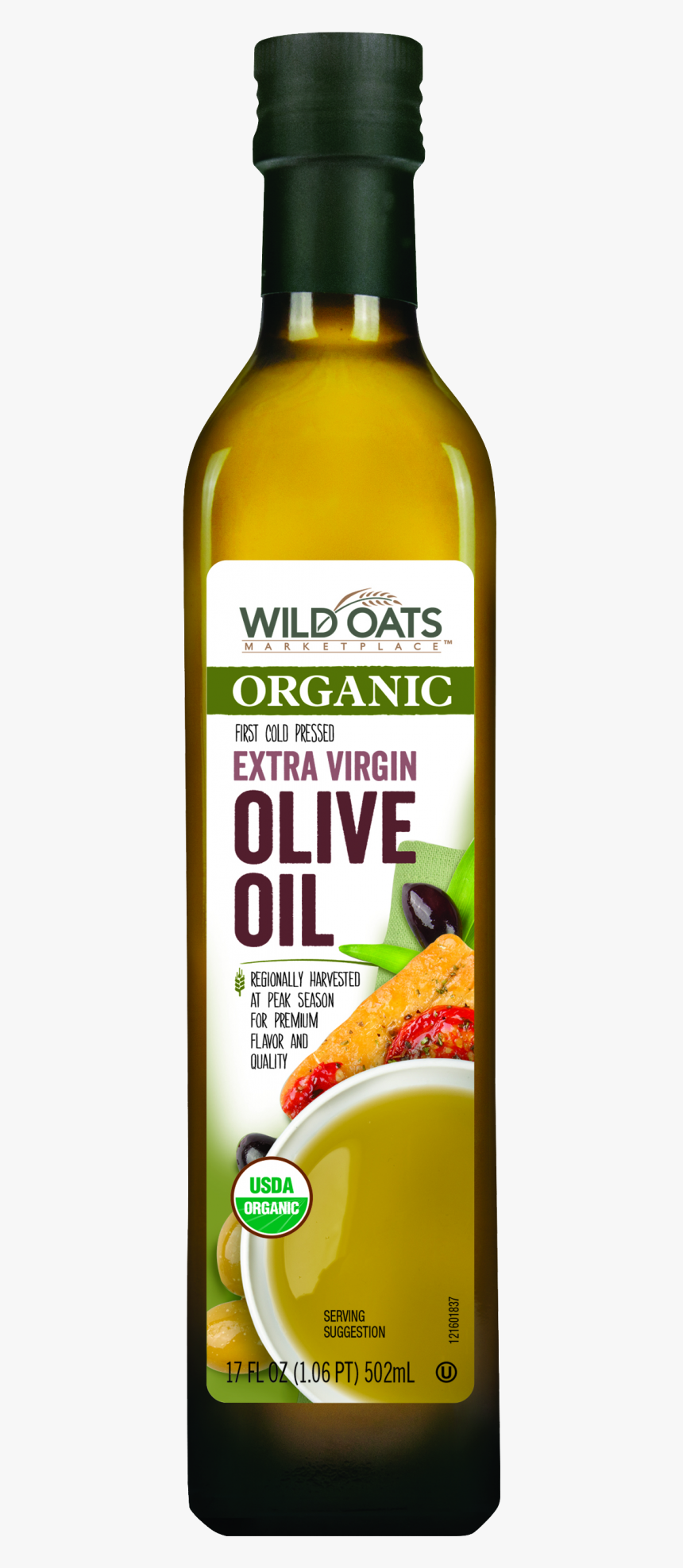 Olive Oil In Glass Bottle Png Images - Olive Oil, Transparent Png