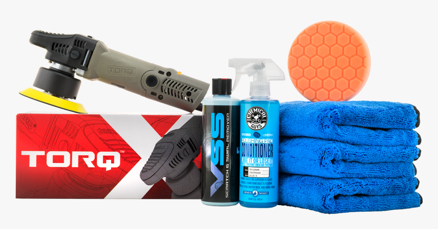 Torqx Random Orbital Polisher One-step Scratch And - Chemical Guys Torq X, HD Png Download