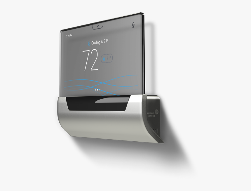 The Glas Thermostat Integrates A See Through Oled Touch - Smart Thermostat, HD Png Download