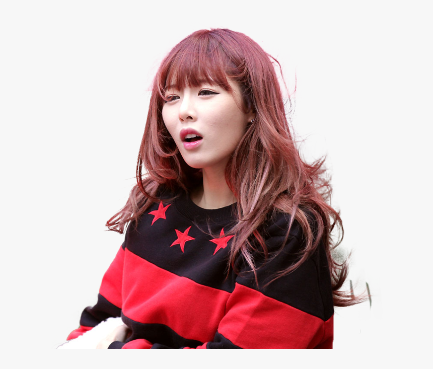 Thumb Image - Hyuna Red Hair, HD Png Download