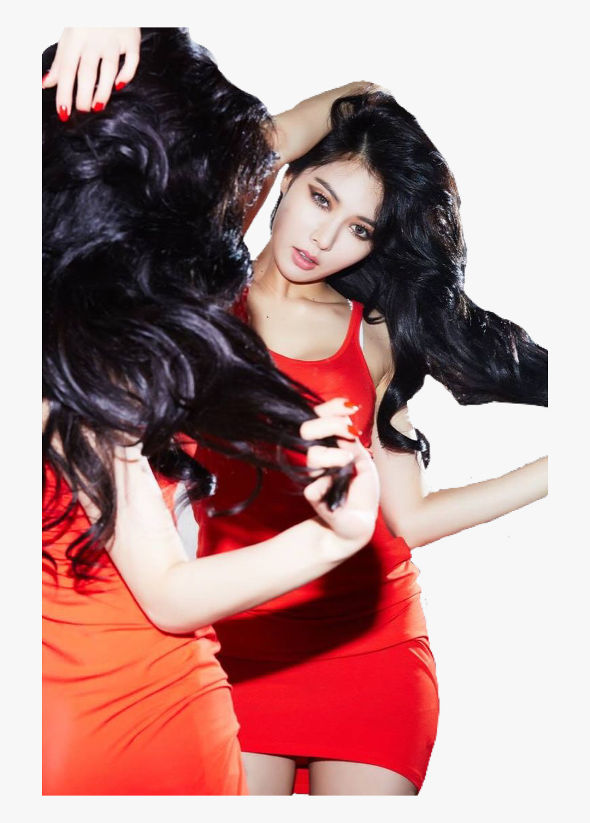Hyuna A Talk - Hyuna In Red, HD Png Download