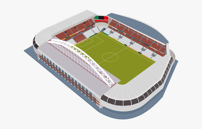 Collection Of Football - Football Stadium Clipart Png, Transparent Png