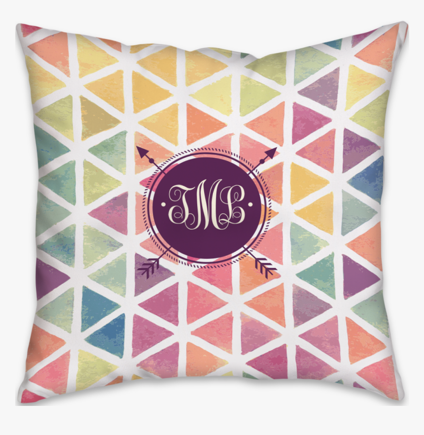 Pastel Triangle Pattern Case - Watercolor Painting, HD Png Download