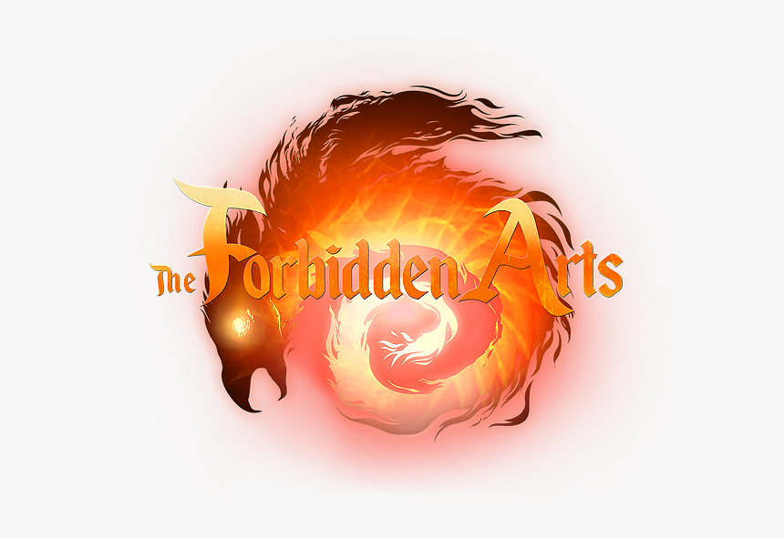 Forbidden Arts Logo Of A Fire Dragon , Png Download - Forbidden Arts Logo, Transparent Png