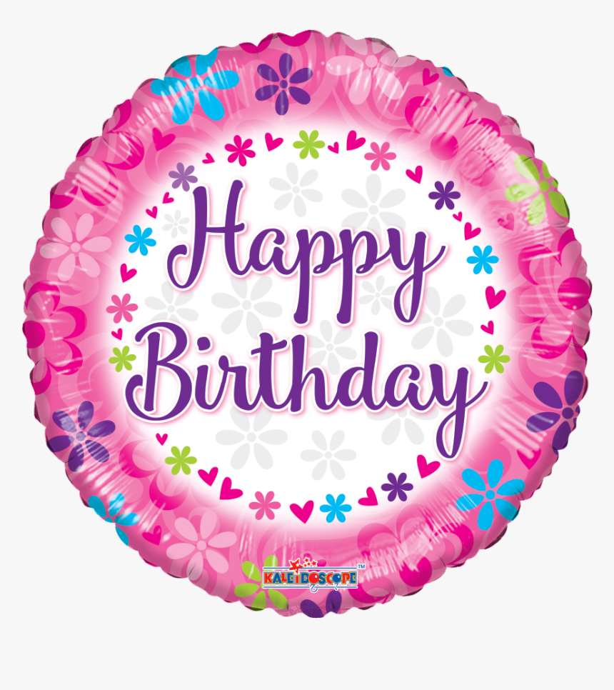 Transparent Pink Balloons Png - Pink Balloons Happy Birthday, Png Download