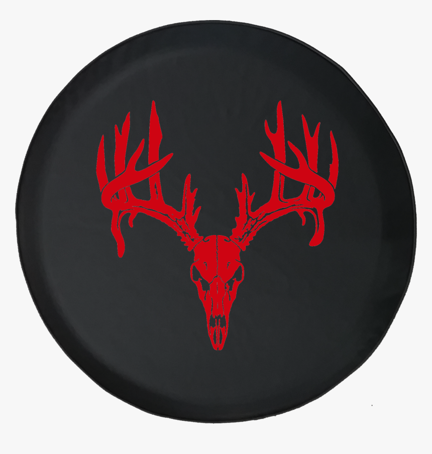 Whitetail Deer Skull Antlersoffroad Jeep Rv Camper - Antler, HD Png Download
