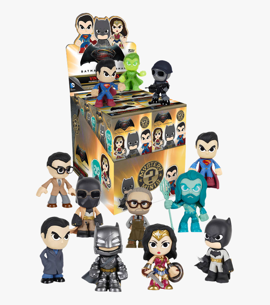 Batman Vs Superman - Funko Mystery Minis, HD Png Download