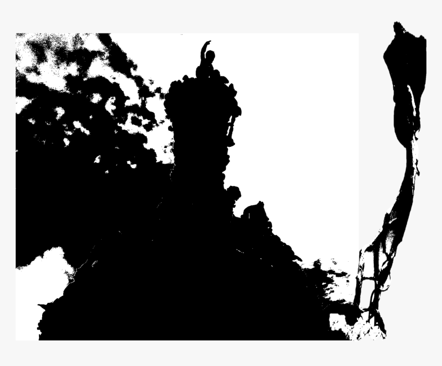 Transparent Superman Silhouette Png - Illustration, Png Download