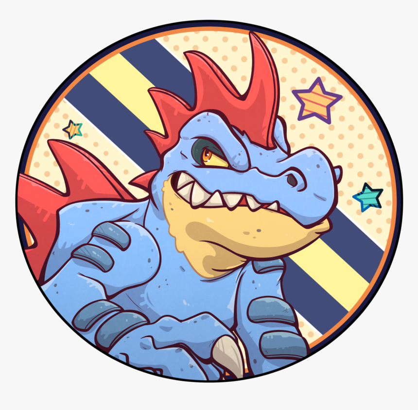 Pokemon Icon Feraligatr - Cartoon, HD Png Download